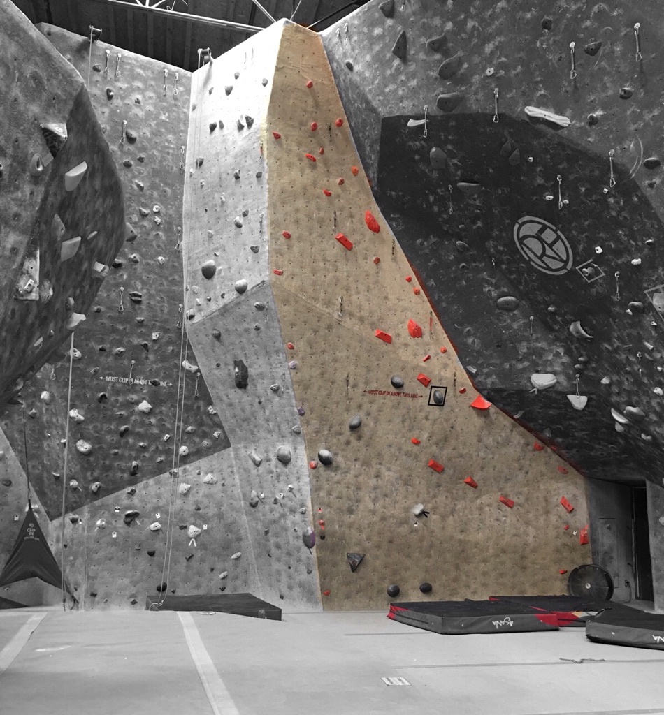 Lead Test Wall Pebble Climbing Pebble Climbing